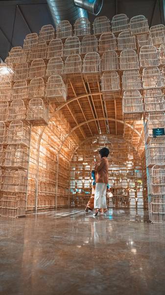 THE CAGE - Kunstinstallation von Fahar al-Salih